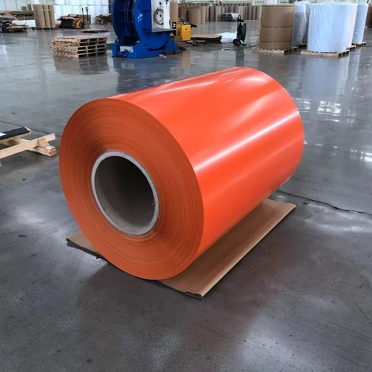 Vendez bien 0.25-1.8mm que la couleur de PVDF a enduit la bobine en aluminium de bande en aluminium de feuille