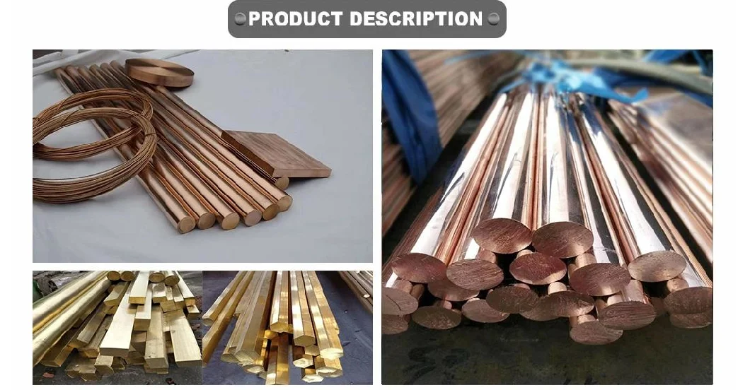 Excellente 50-200mm barre de rond droite ronde de cuivre de laiton d'en cuivre de pureté du diamètre C92300 C92500 99,9 de Rods de l'usine de haute qualité de la Chine