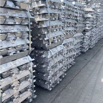 Qualité  25Kg AL99.70A AL99.70 Aluminium Ingots A7 6063 Clean White usine