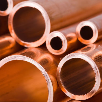 tube de cuivre sans couture de 1M To 12M Metal Non Ferrous pour la réfrigération de climatiseur
