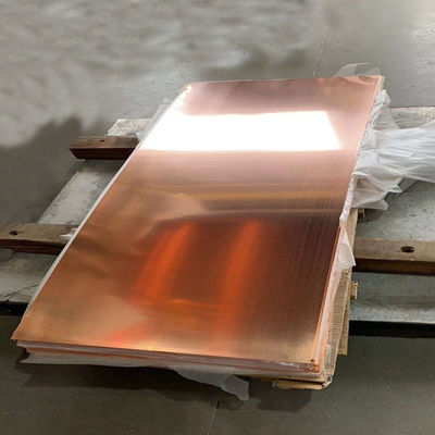 feuille en laiton épaisse C2600 C3712 du placage à l'or de nickel d'en cuivre du T2 H65 de 3mm 4mm ASTM 5mm