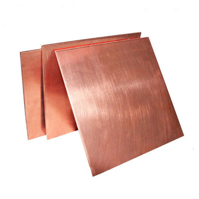 0,1 aux feuilles de cuivre en laiton 99,99% de plat de nickel d'en cuivre de nickel de 200mm Cupro