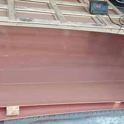 0,1 aux feuilles de cuivre en laiton 99,99% de plat de nickel d'en cuivre de nickel de 200mm Cupro