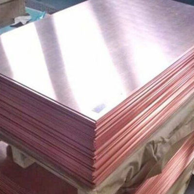 Tôle en bronze de poinçon pure rouge de feuille du plat C2680 de cuivre pour l'industrie