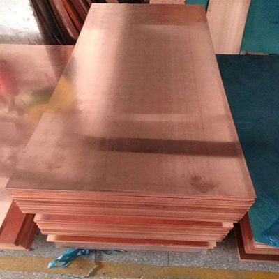Le cuivre solide de feuille de plat de cuivre de C200 C11000 couvre 2mm 3mm 4mm