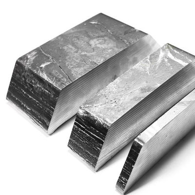 Lingot 99,995% 420 extérieurs propres x 205 x 55mm de zinc de JIS AISI