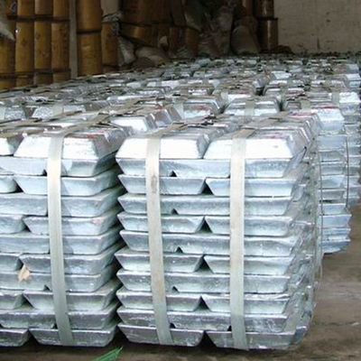 Lingot 99,995% 420 extérieurs propres x 205 x 55mm de zinc de JIS AISI