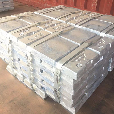 99,99% fabricant en aluminium de lingots de Zn du lingot ASTM du lingot A7 de zinc de pureté