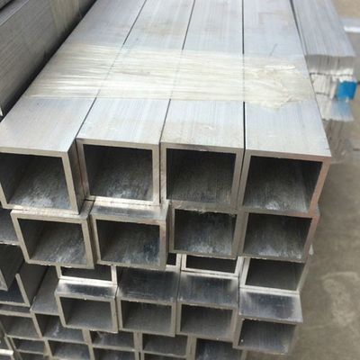 Le moulin a fini la tuyauterie carrée en aluminium décorative de 1,5 pouces du tuyau 6061 en aluminium