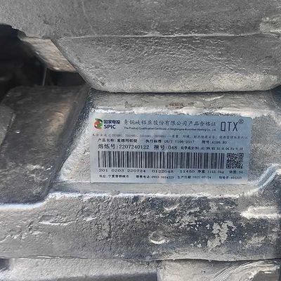 99,7% 99,8% 99,9% prix en aluminium de lingot des lingots ADC12 JIS Adc12 du moulage mécanique sous pression