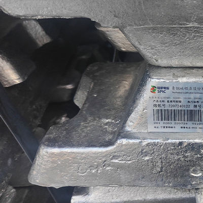 99,8% composition pure en alliage d'aluminium des lingots A8 en aluminium primaires
