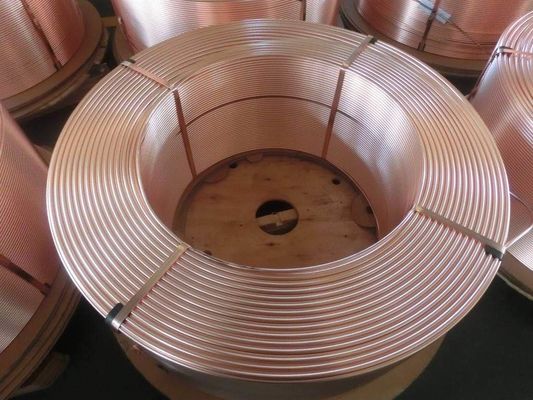 Tube de tuyau d'en cuivre de réfrigérateur de C12000 C11000 pour le C.A.