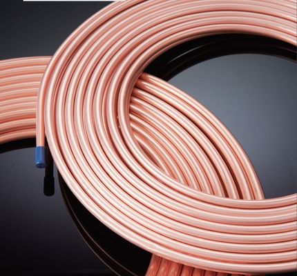 Bobine C26000 C27000 d'en cuivre de crêpe de tube de tuyau d'en cuivre à C.A. de réfrigération d'ASTM