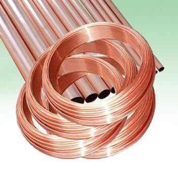 bobine de cuivre sans couture de tube de cuivre de 15mm ASTM A254 pour la crêpe en aluminium à C.A.