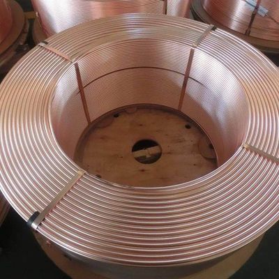 Tube 19mm en laiton sans couture C12200 C12300 C27000 de Cu à parois minces