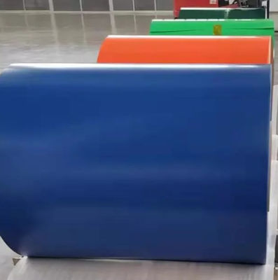 0.25mm à la couleur décorative de 1.8mm PVDF ont enduit la feuille en aluminium de bobine des bandes H12 H14