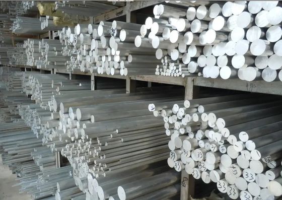 200 à 250 degrés 6061 Rod Round Aluminium Alloy Bar en aluminium UNS A96063