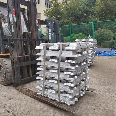 99,8% lingot en aluminium primaire 25kgs de 99,7 lingots en aluminium d'Al A8
