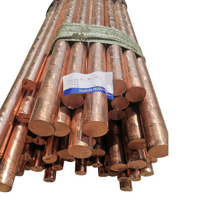 barre ronde de cuivre solide de sortilège de 8mm autour de Rod en laiton C11000 C38000