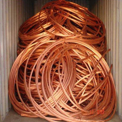 1 câblage cuivre lumineux nu de Ton Hot Rolled Scrap Copper sans impuretés