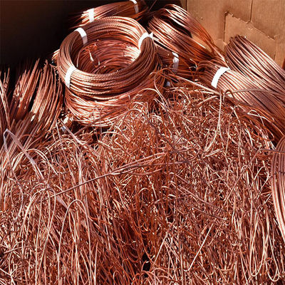 1 câblage cuivre lumineux nu de Ton Hot Rolled Scrap Copper sans impuretés