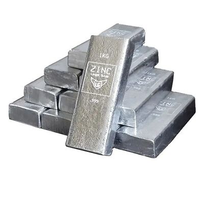 Lingots en alliage de zinc #2 #3 #5 15kg en métal en alliage de zinc de matières premières