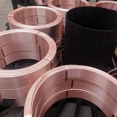 Tube de cuivre pur de la blessure H65 22mm de bobine de cuivre de niveau de tuyau pour la crêpe