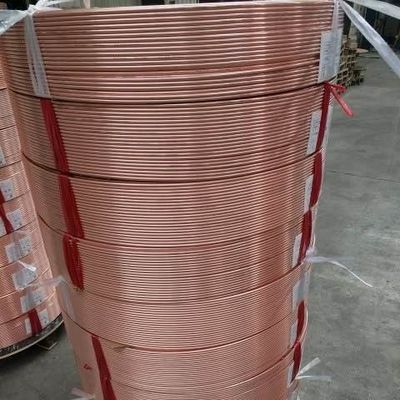 Bobine de cuivre 15mm de tuyau isolée par PE ignifuge d'en cuivre de climatiseur de tube de tuyau