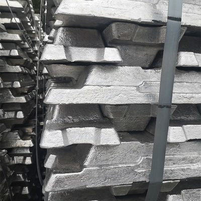 Lingot argenté Al99.50 Al99.70 d'alliage d'aluminium de Gray Aluminium Ingots A7