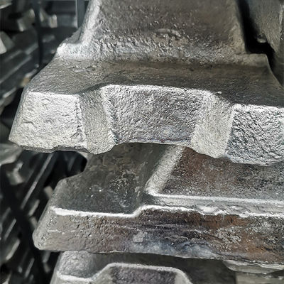 Lingot argenté Al99.50 Al99.70 d'alliage d'aluminium de Gray Aluminium Ingots A7