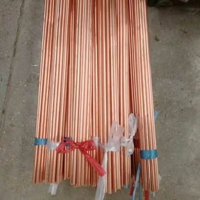 Tube de cuivre rond droit 1/2in sans couture 3/4in de tuyau