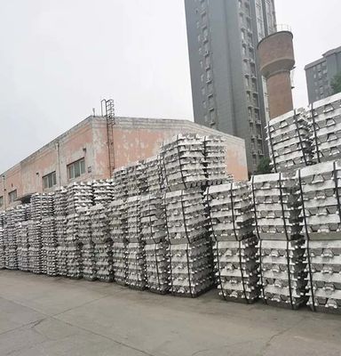 25Kg 99,7 lingots en aluminium primaires 99,8 99,9 lingots en aluminium purs