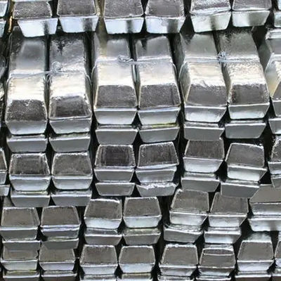 6063 99,7% 99,8% 99,9% 99,98% Ingot industriel en aluminium pur A7 A8 A9 ABC12 Zinc