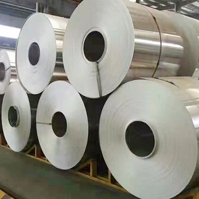 Roulement à froid des bandes de bobine en alliage d'aluminium Roulement de 0,7 mm Épaisseur 0,2-6,0 mm