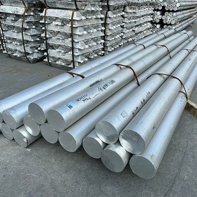 Billets et lingots en aluminium 6063 6061 Barres en alliage rondes