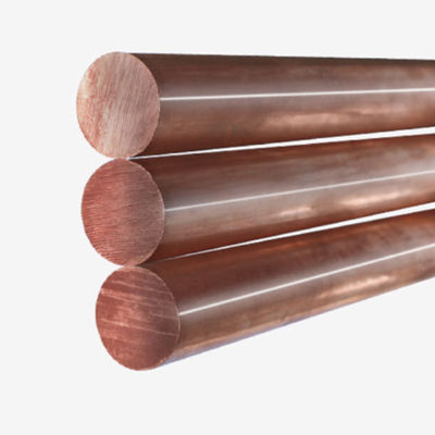 Hc-10 Barres rondes en cuivre 25x3 mm Cucrzr Grade 3 M Longueur