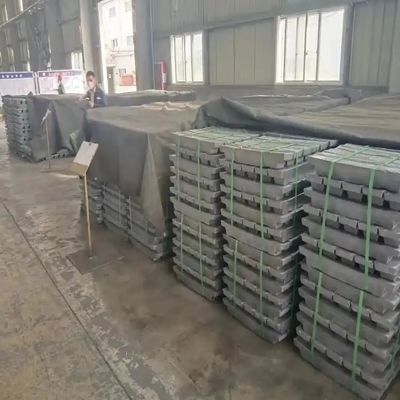 Ingot de zinc au plomb 99,995% haute pureté pour l' électronique / l' aéronautique