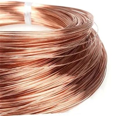 Fil émaillé électroplaqué recyclage aluminium plaqué au cuivre 0,13 mm 8-10%C