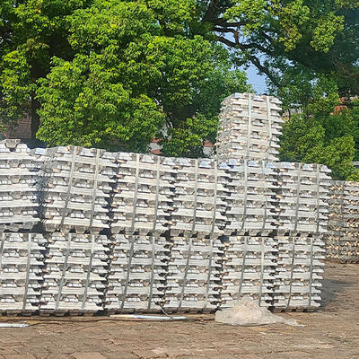 Poids léger A8 Ingots en aluminium Pureté 99,7% 99,9% 99,95% 99,99% Série 1000