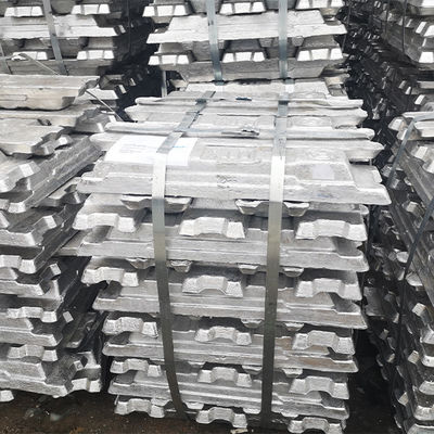 Vente d'usine Lingot d'aluminium A7 99,7% et A9 99,9% lingot d'aluminium